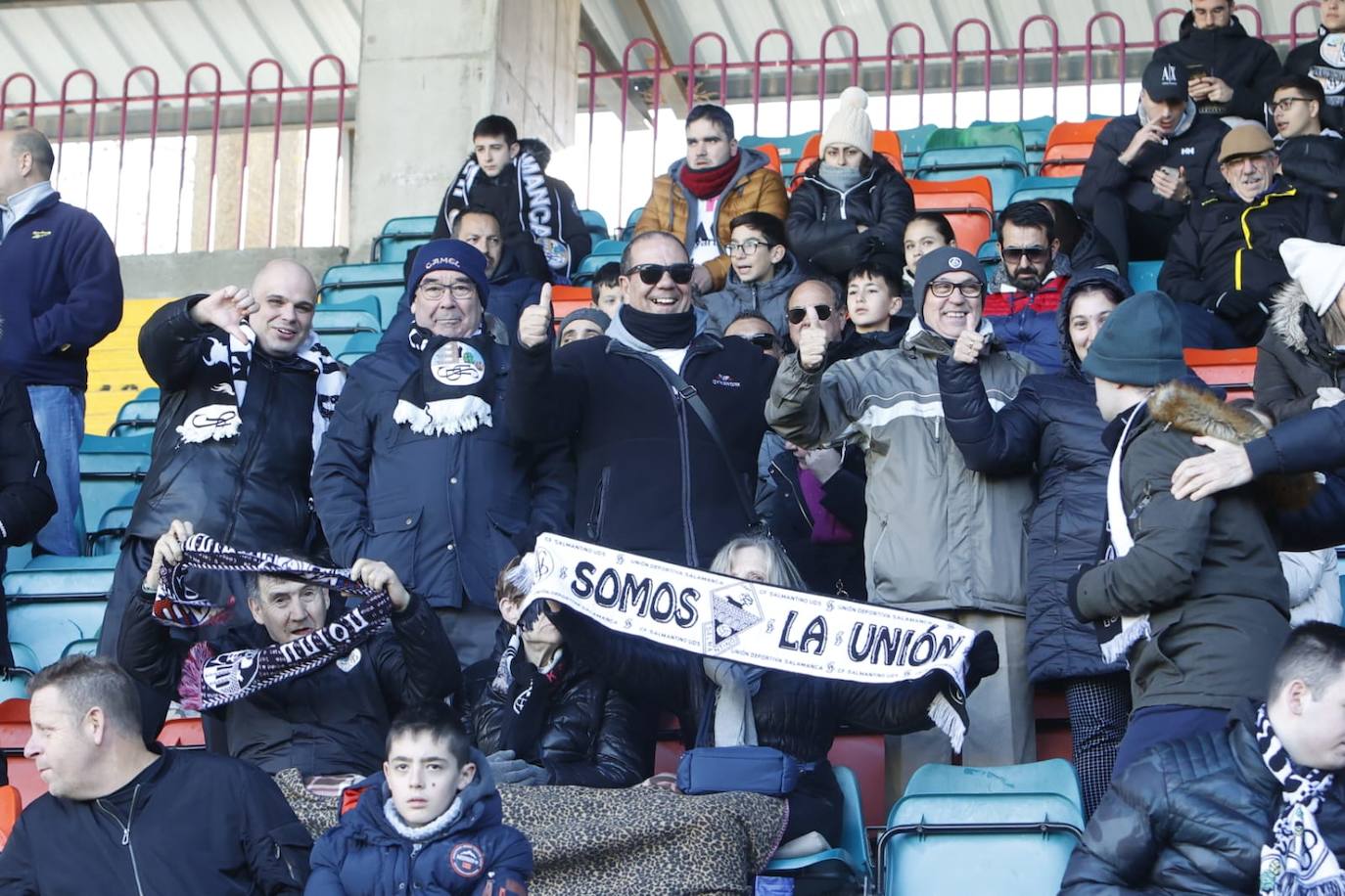 Búscate en la grada de El Helmántico en el encuentro entre Salamanca UDS y Colegios Diocesanos