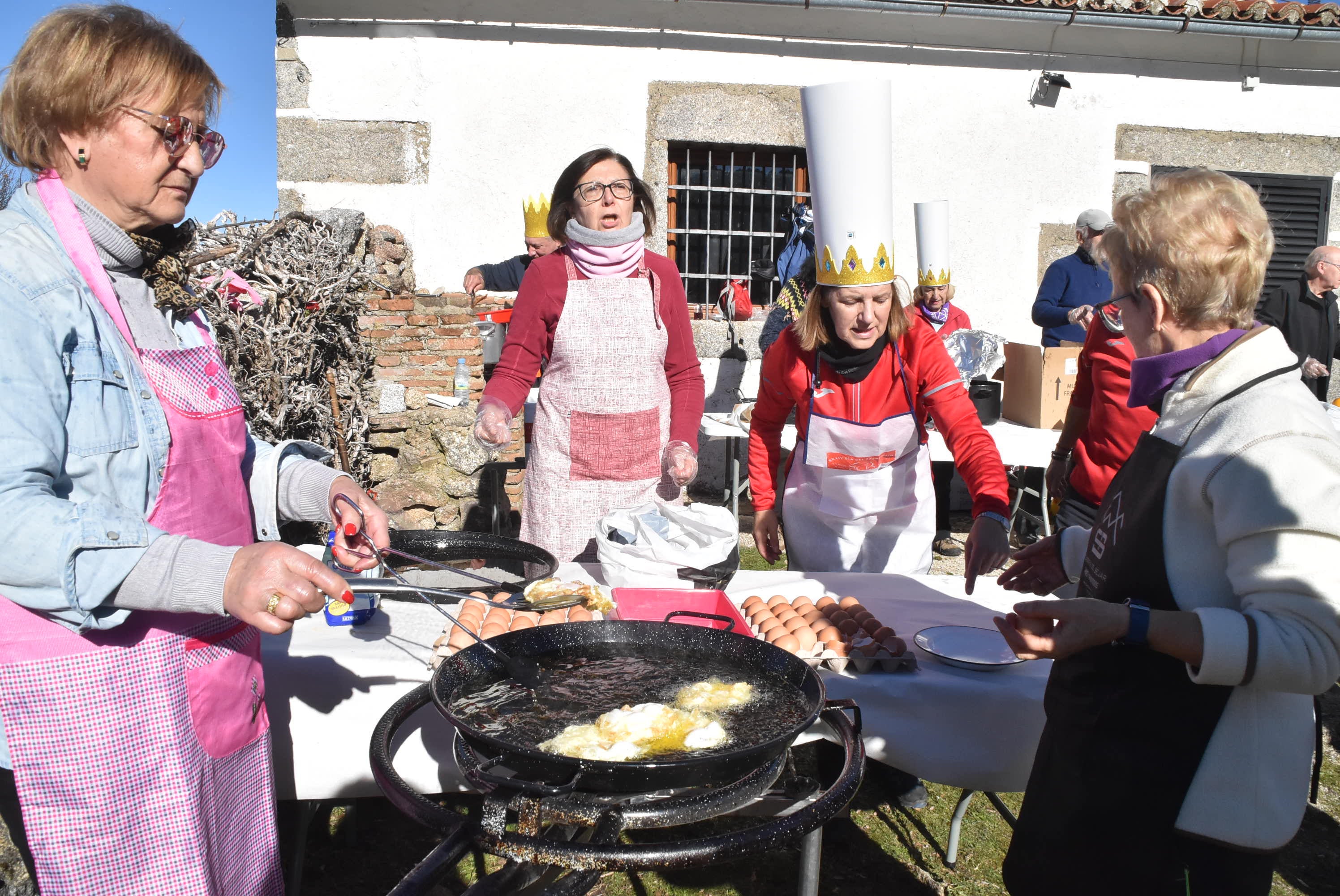 Tradición montañera con sabor a huevos fritos