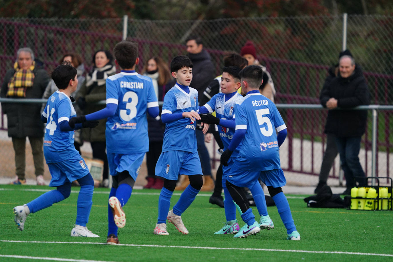 Las mejores imágenes de la jornada 11 del fútbol base en Salamanca