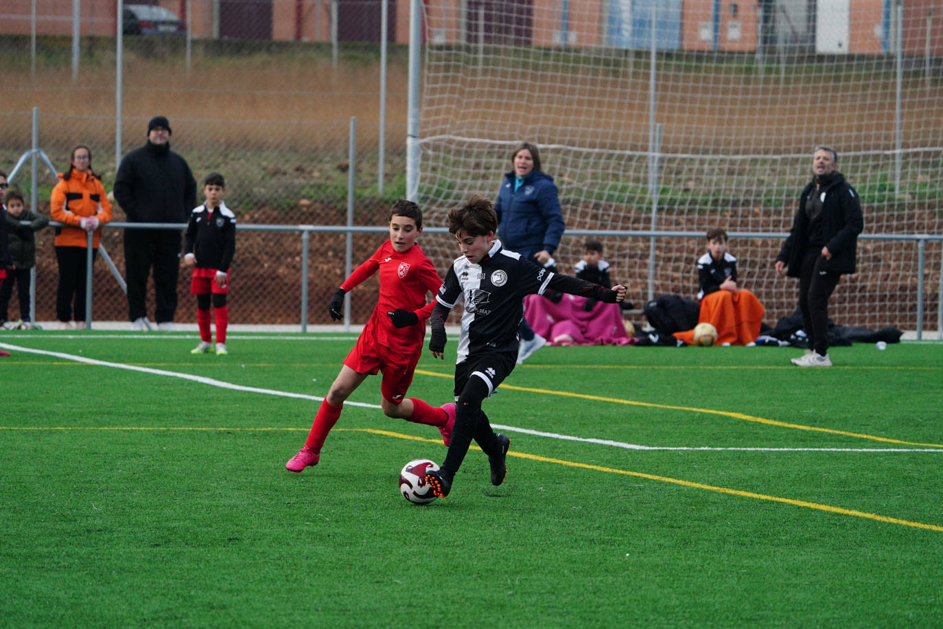 Las mejores imágenes de la jornada 11 del fútbol base en Salamanca