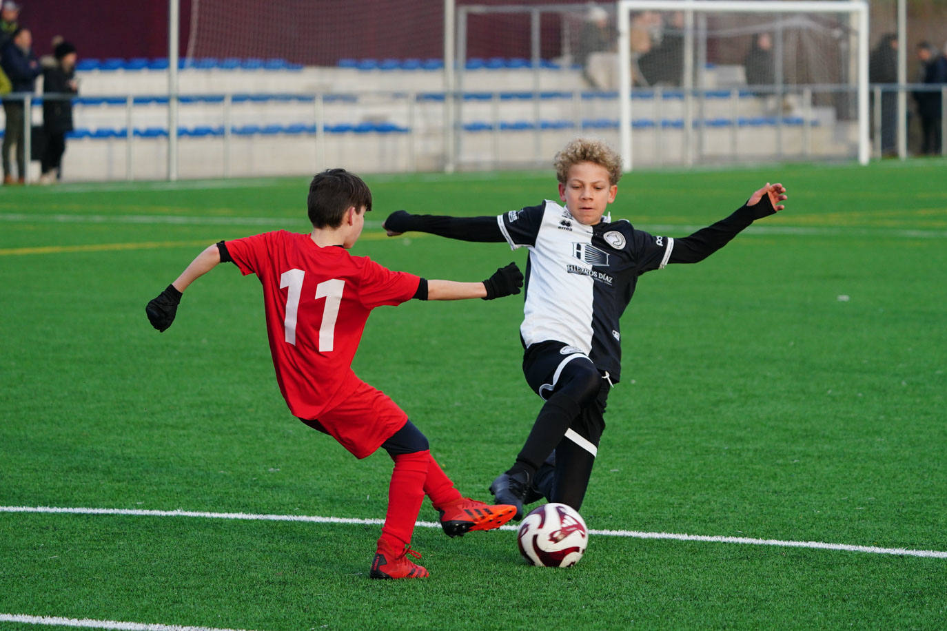 Las mejores imágenes de la jornada 11 del fútbol base en Salamanca