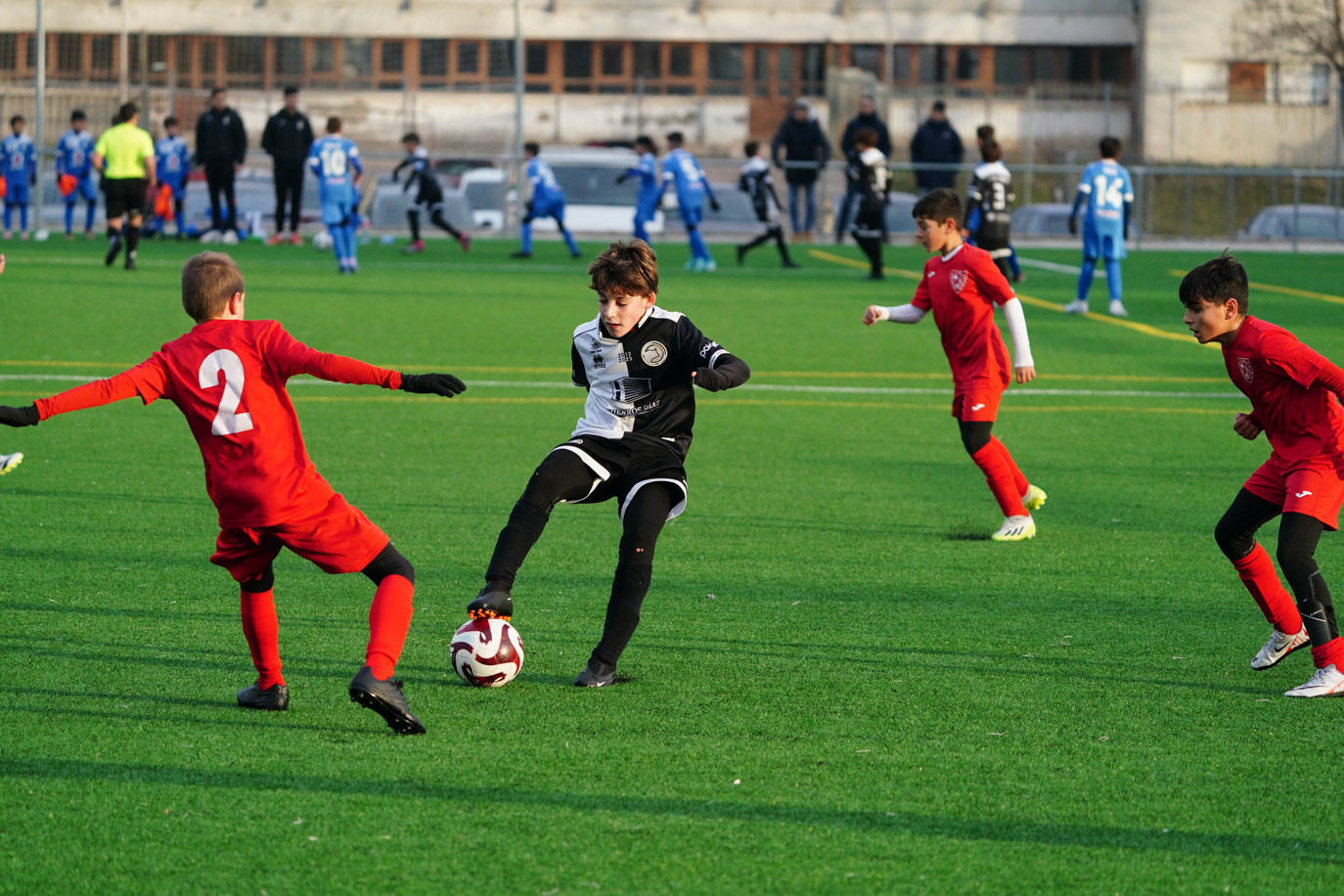 Las mejores imágenes de la jornada 11 del fútbol base en Salamanca