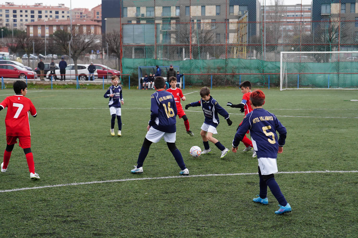 Las mejores imágenes de la jornada 11 del fútbol base en Salamanca