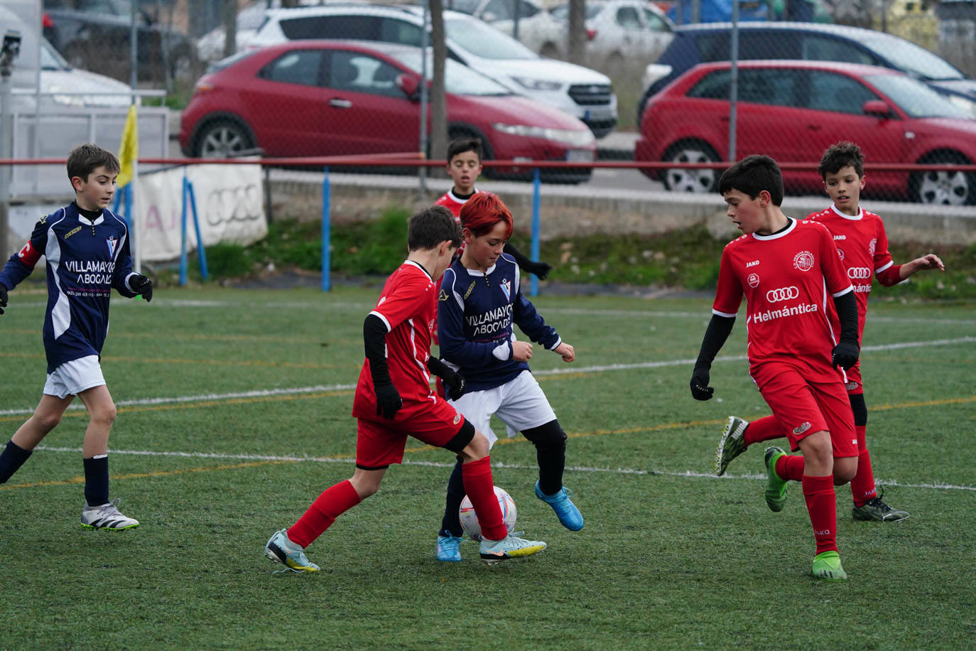 Las mejores imágenes de la jornada 11 del fútbol base en Salamanca