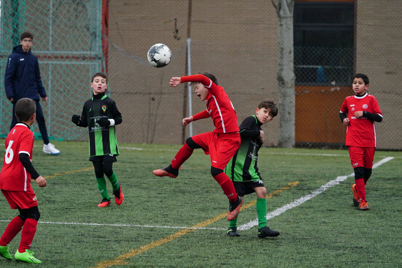 Las mejores imágenes de la jornada 11 del fútbol base en Salamanca