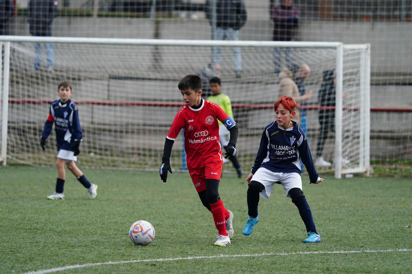 Las mejores imágenes de la jornada 11 del fútbol base en Salamanca