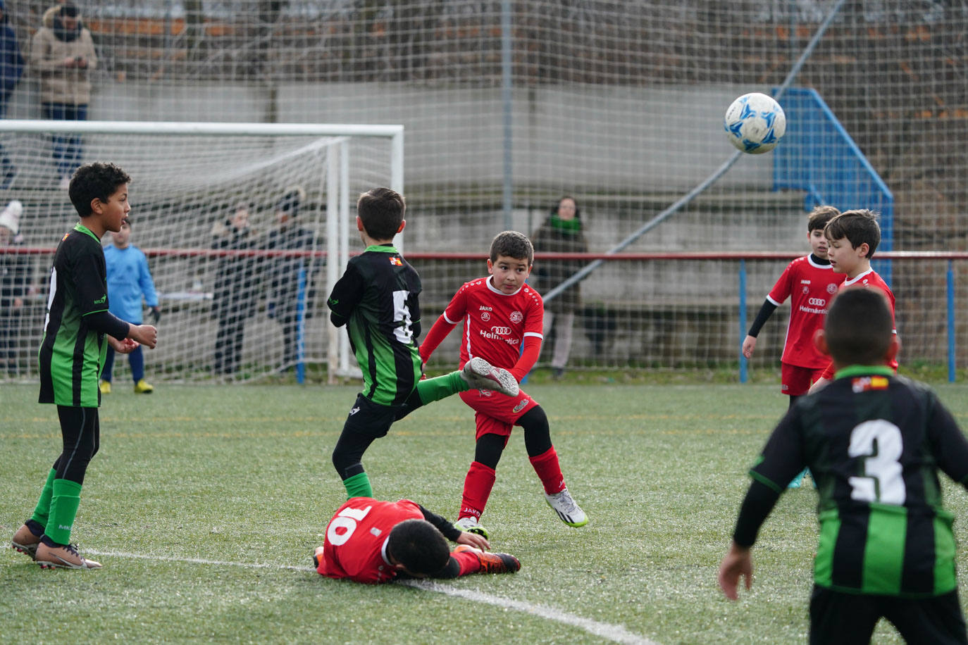 Las mejores imágenes de la jornada 11 del fútbol base en Salamanca