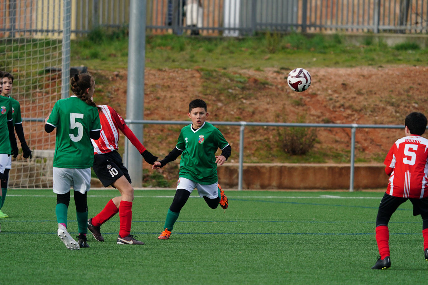 Las mejores imágenes de la jornada 11 del fútbol base en Salamanca