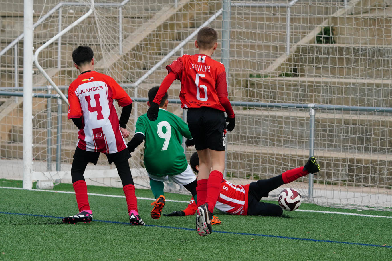 Las mejores imágenes de la jornada 11 del fútbol base en Salamanca