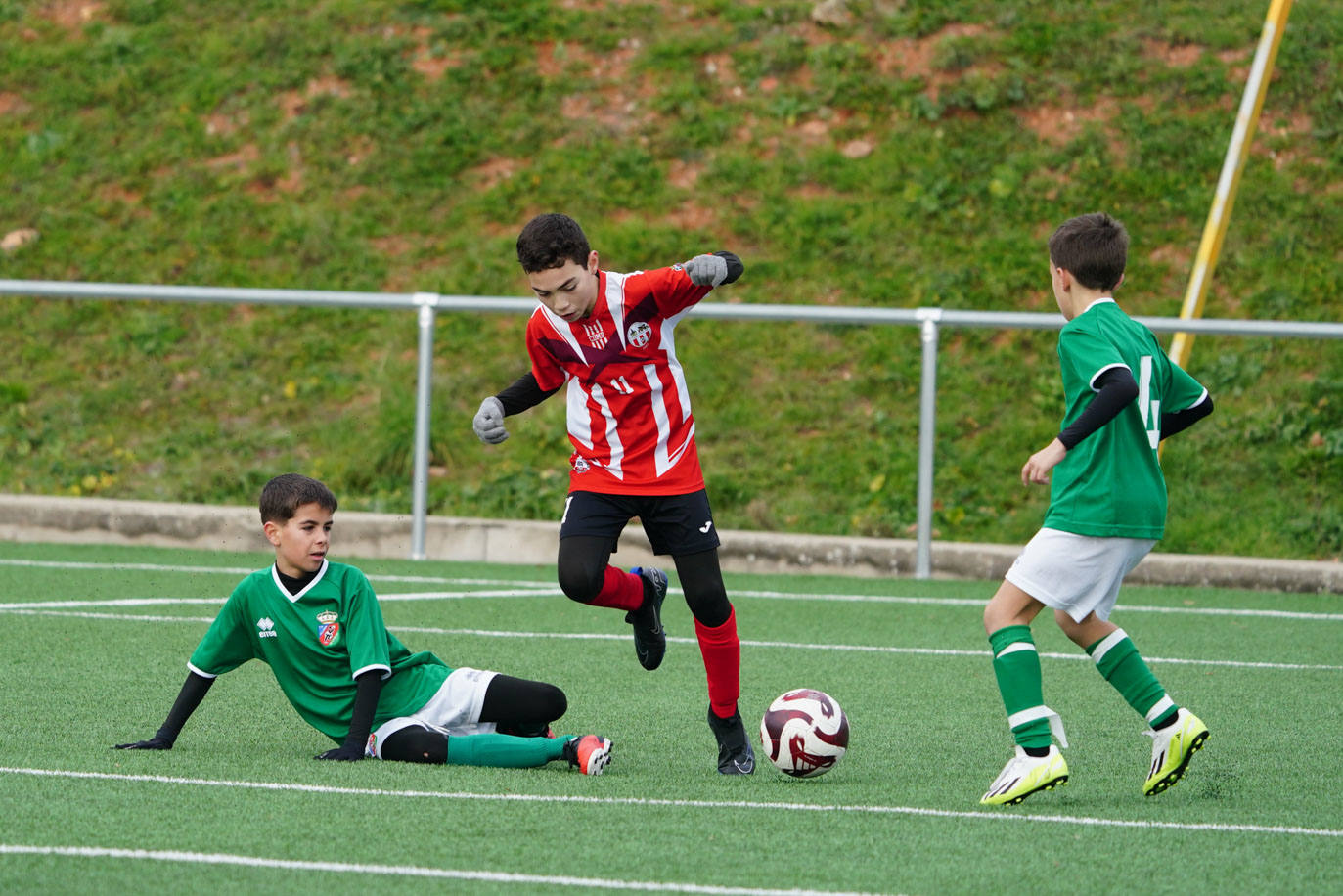 Las mejores imágenes de la jornada 11 del fútbol base en Salamanca