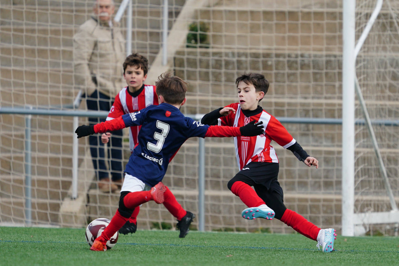 Las mejores imágenes de la jornada 11 del fútbol base en Salamanca