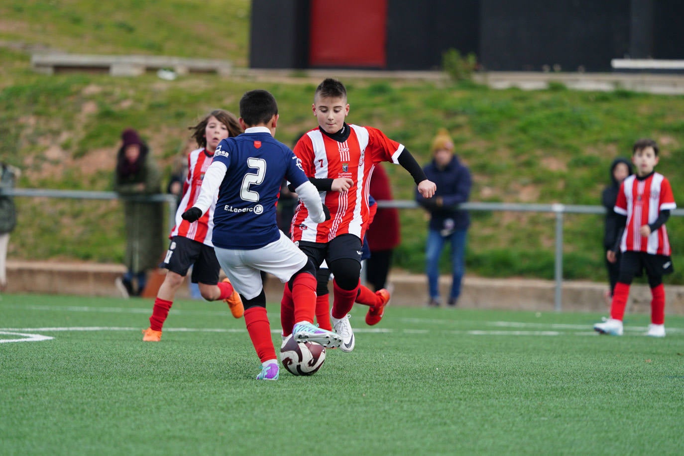 Las mejores imágenes de la jornada 11 del fútbol base en Salamanca