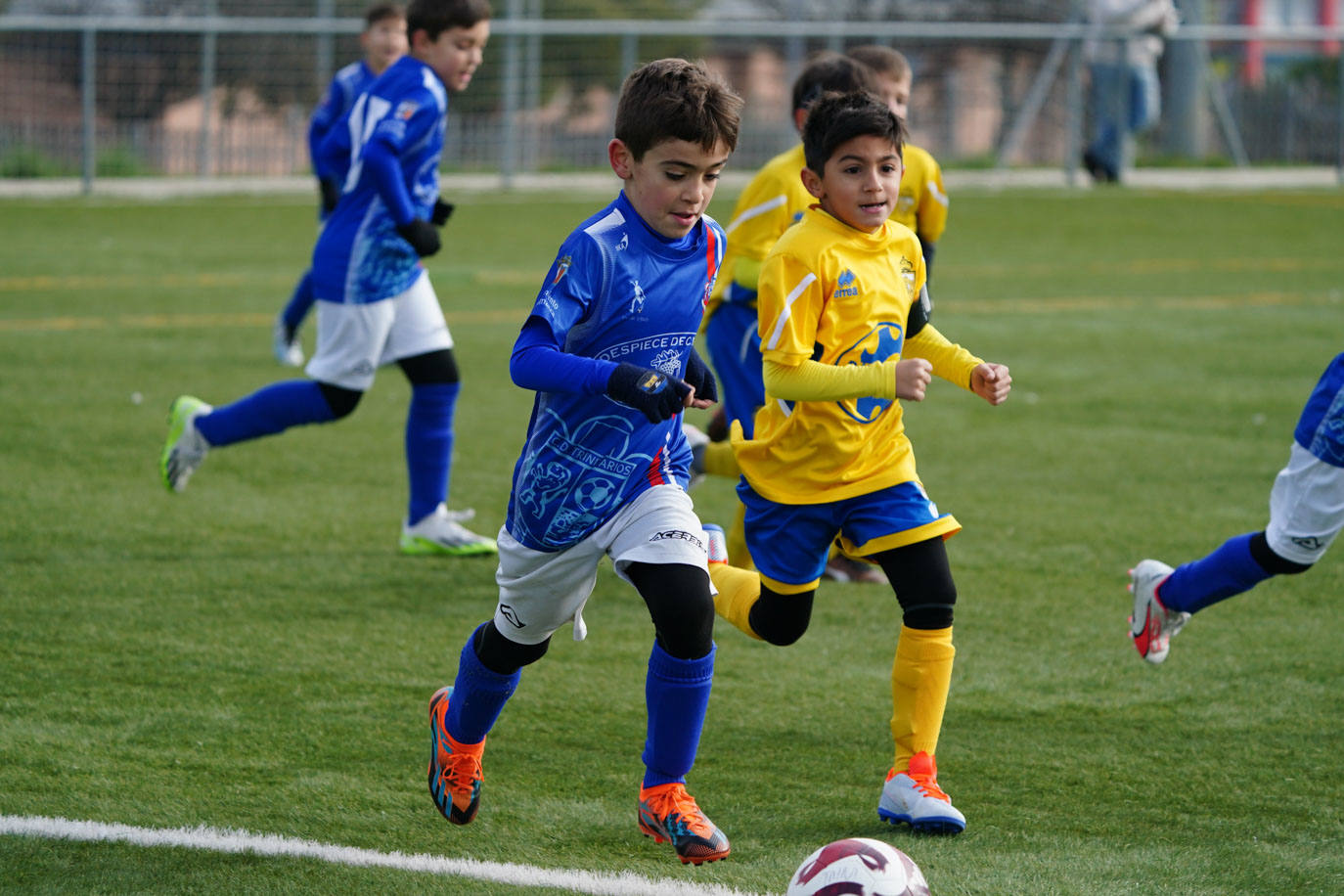 Las mejores imágenes de la jornada 11 del fútbol base en Salamanca