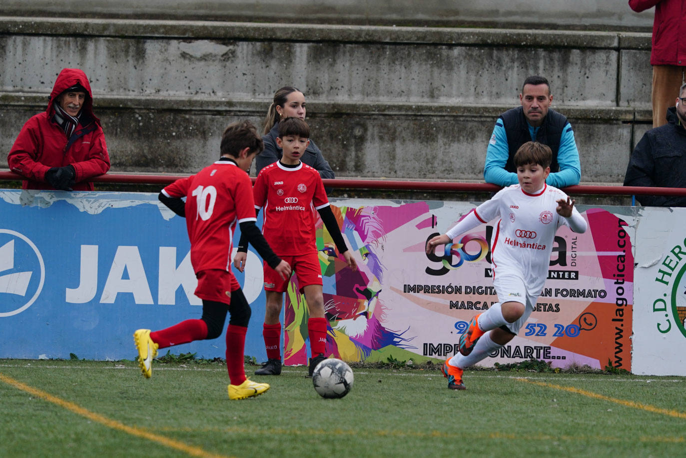 Las mejores imágenes de la jornada 11 del fútbol base en Salamanca