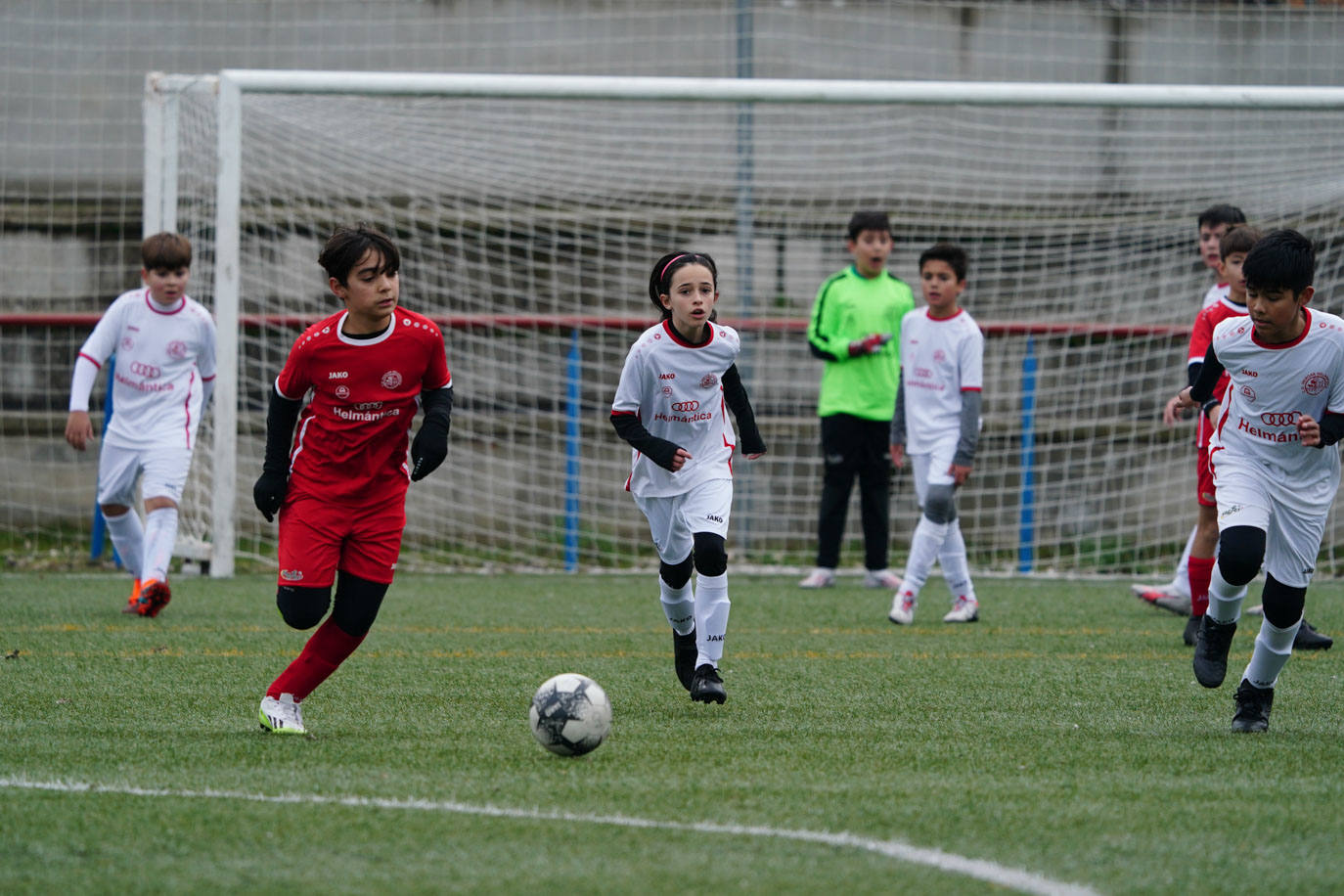 Las mejores imágenes de la jornada 11 del fútbol base en Salamanca