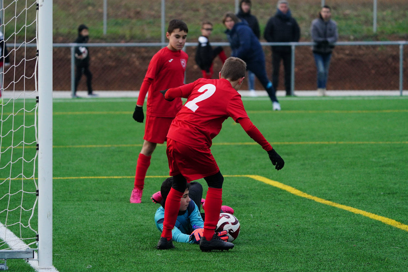 Las mejores imágenes de la jornada 11 del fútbol base en Salamanca