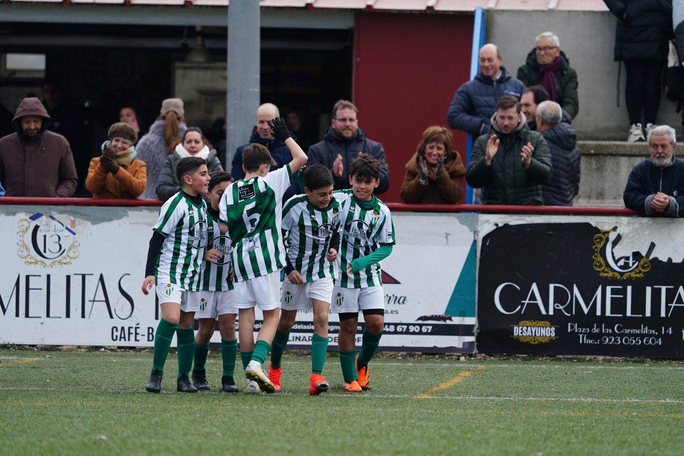 Las mejores imágenes de la jornada 11 del fútbol base en Salamanca