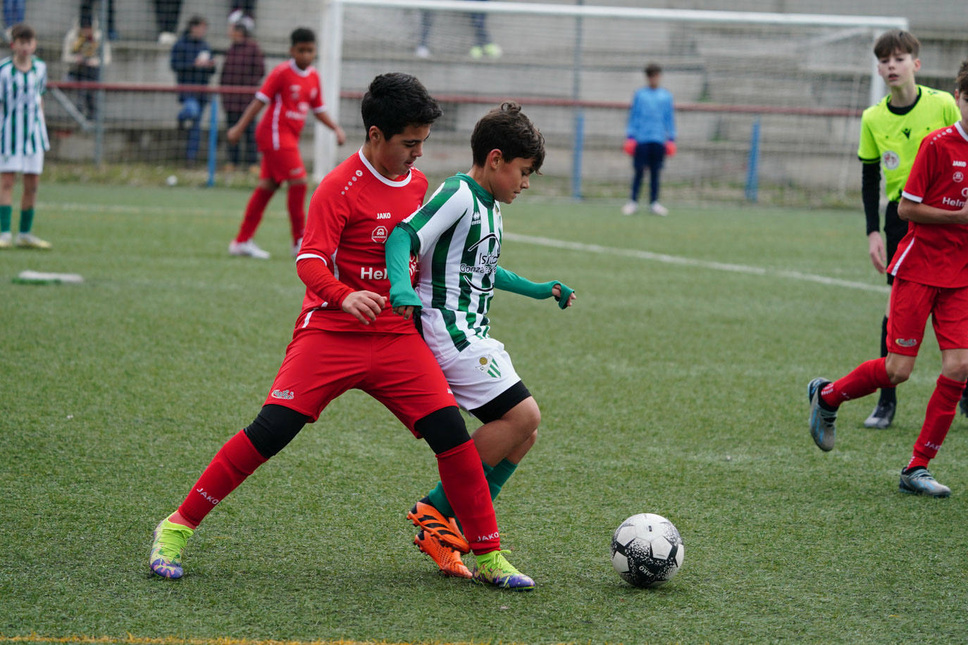 Las mejores imágenes de la jornada 11 del fútbol base en Salamanca