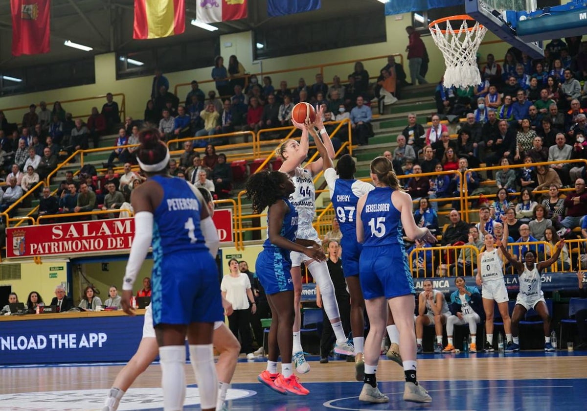 Las mejores imágenes del partido entre Avenida y Basket Landes