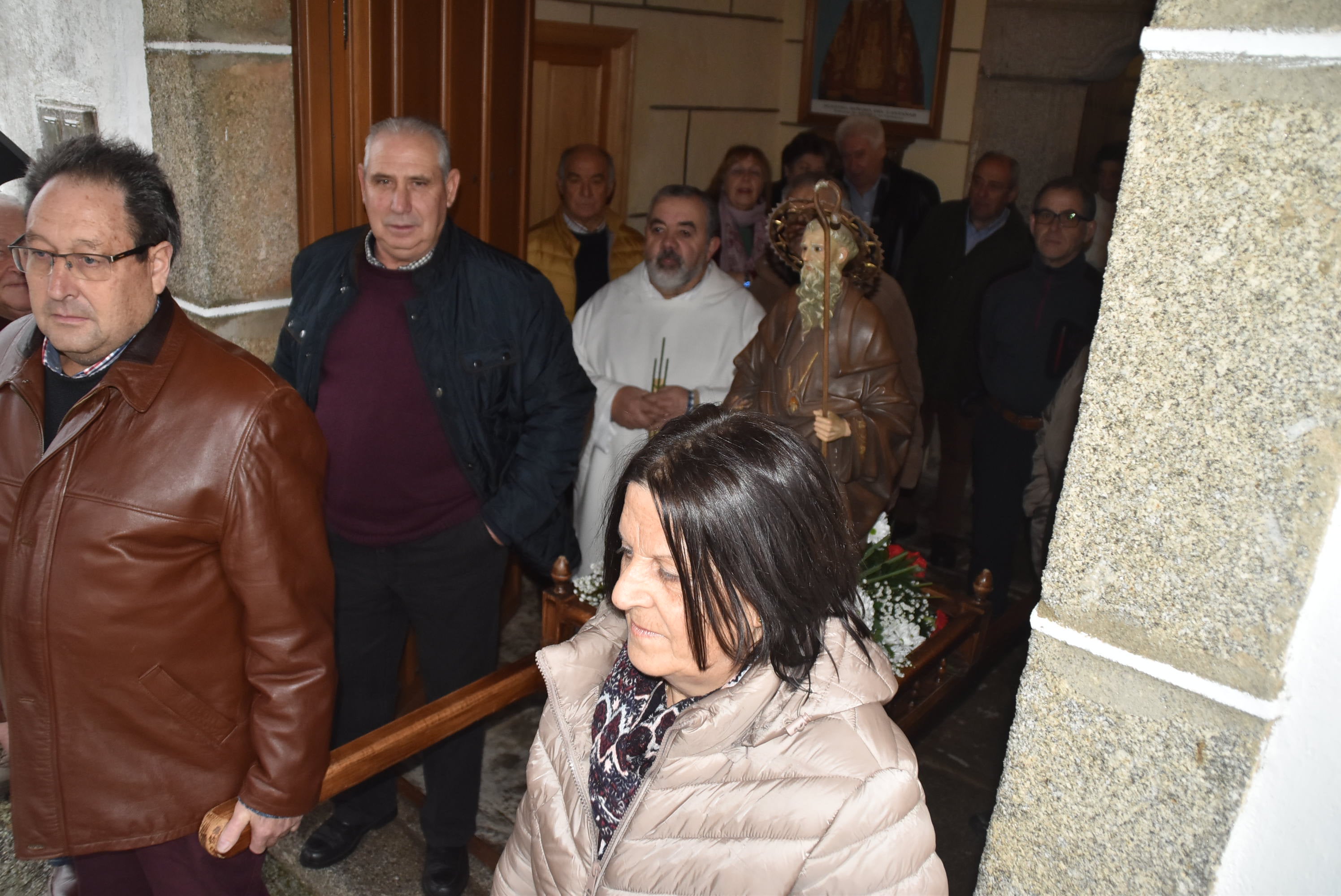 Celebración por San Antón en Fresnedoso, aplazada por la intensa lluvia