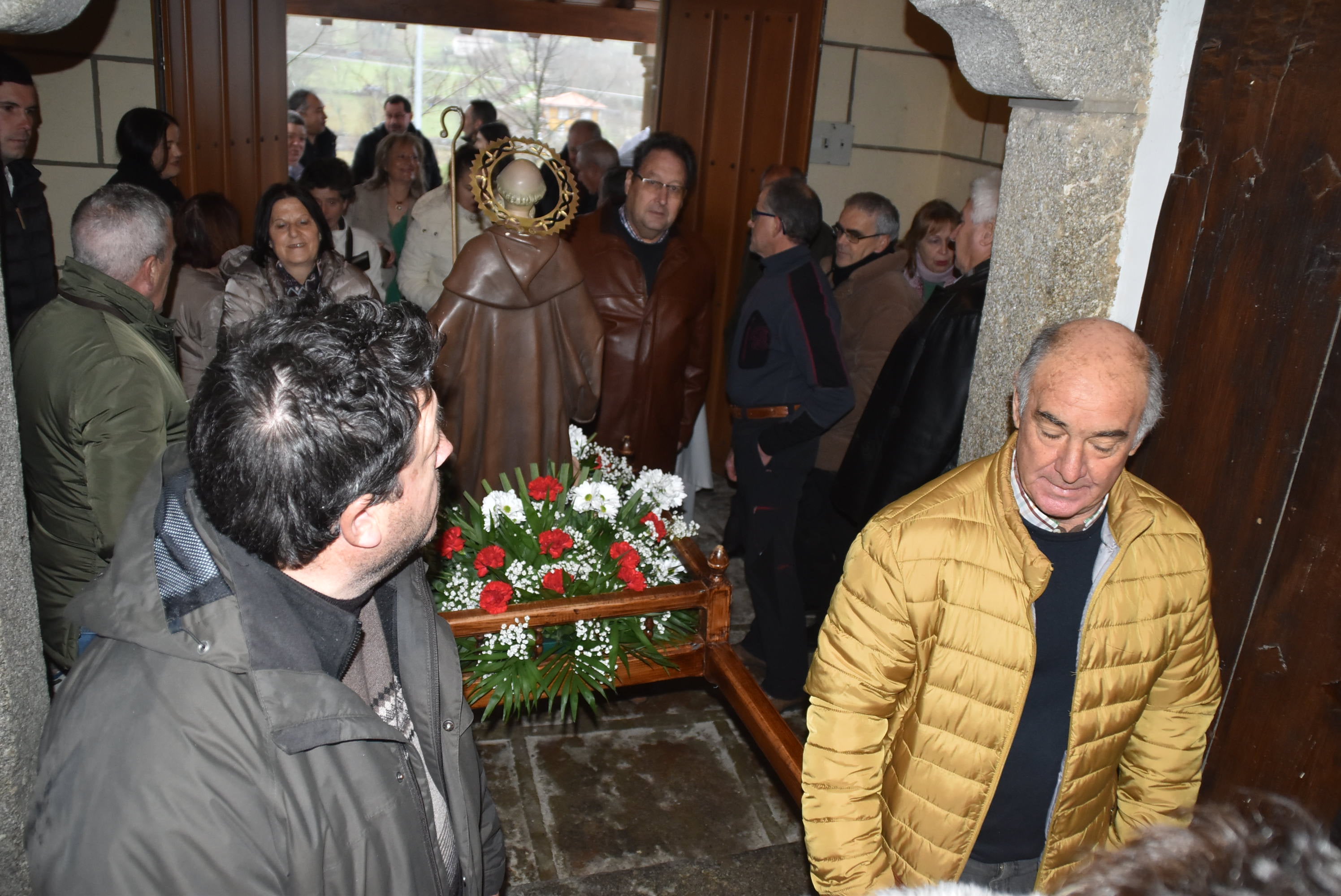 Celebración por San Antón en Fresnedoso, aplazada por la intensa lluvia