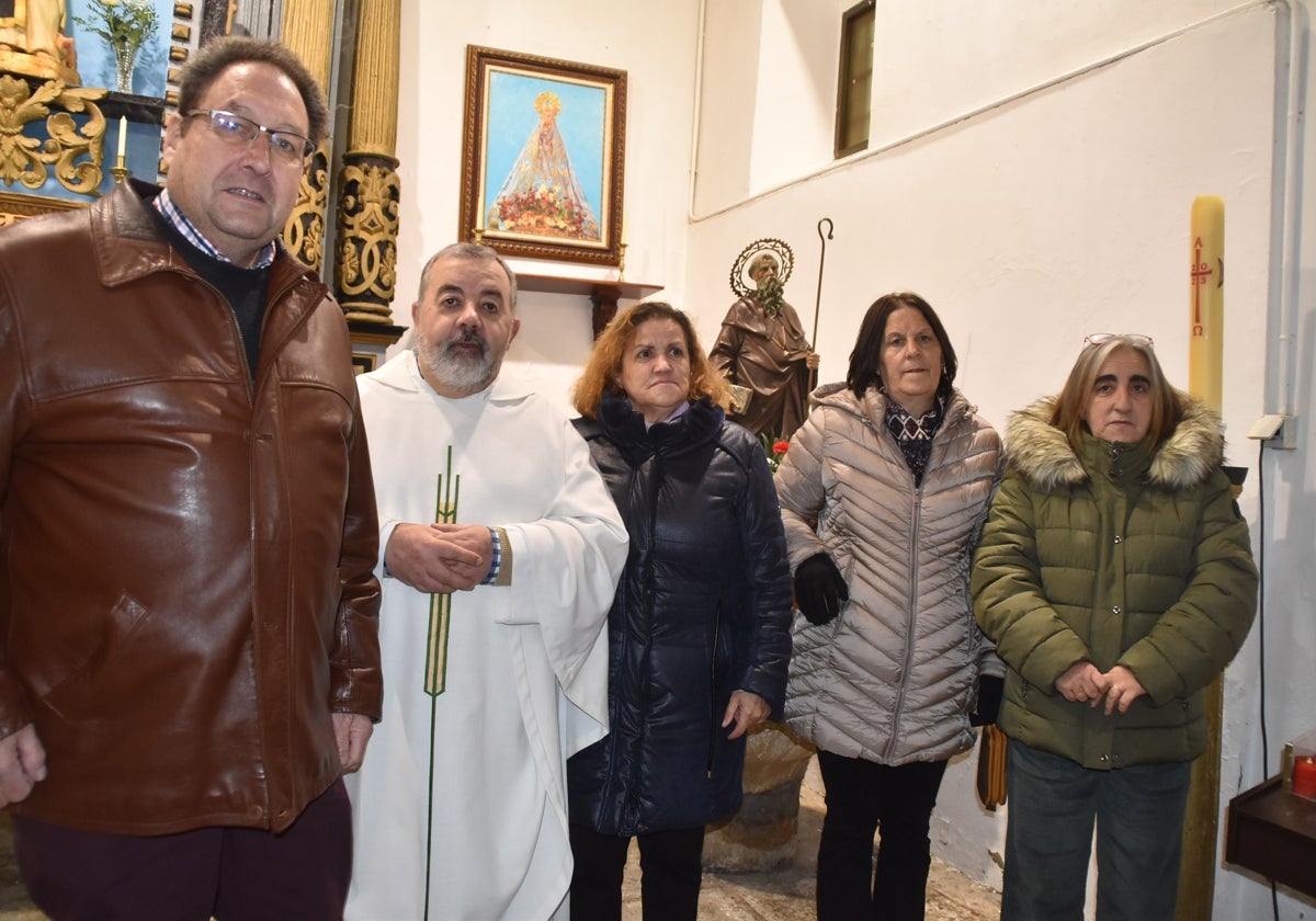 Celebración por San Antón en Fresnedoso, aplazada por la intensa lluvia