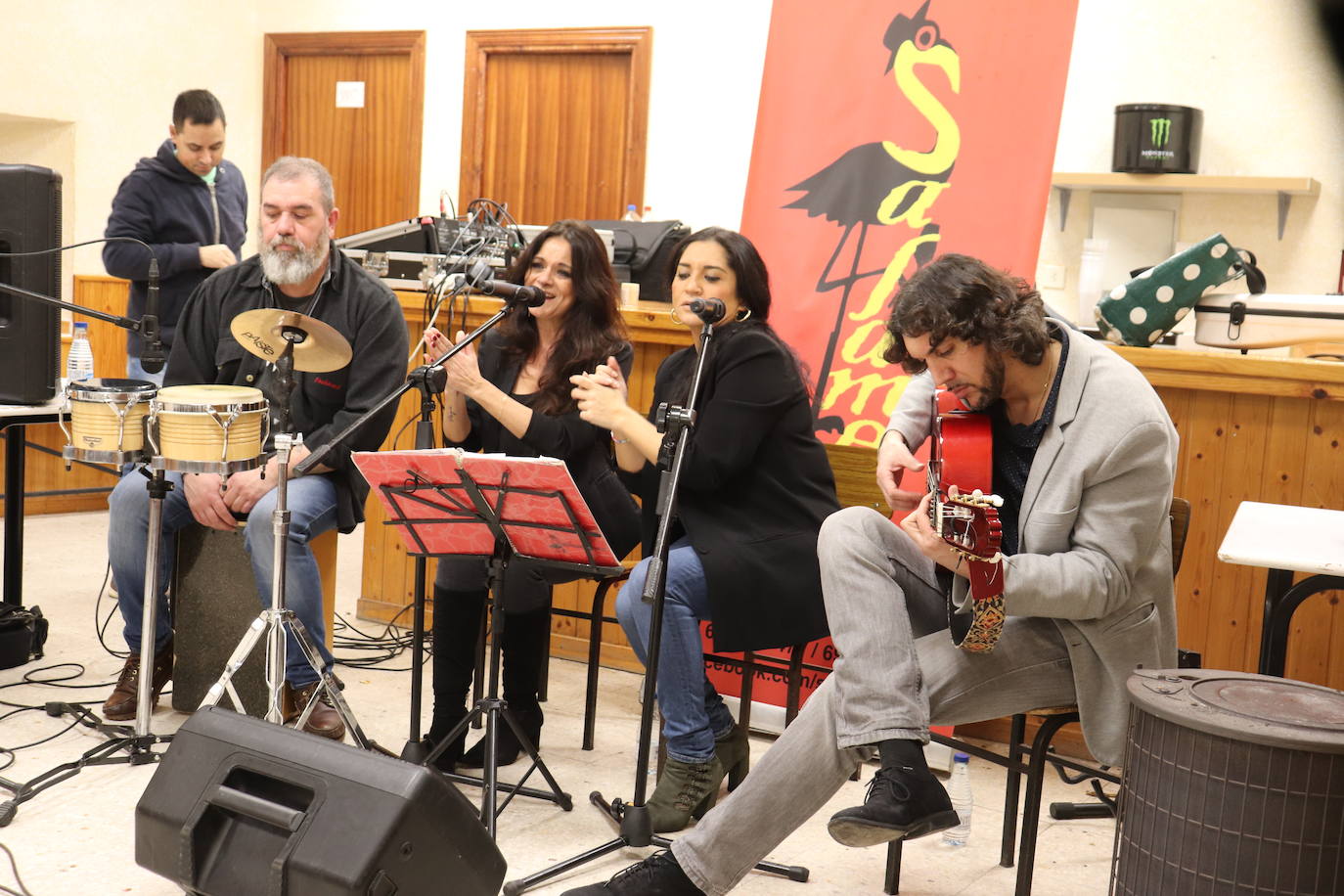 Celebración por San Antón en Fresnedoso, aplazada por la intensa lluvia