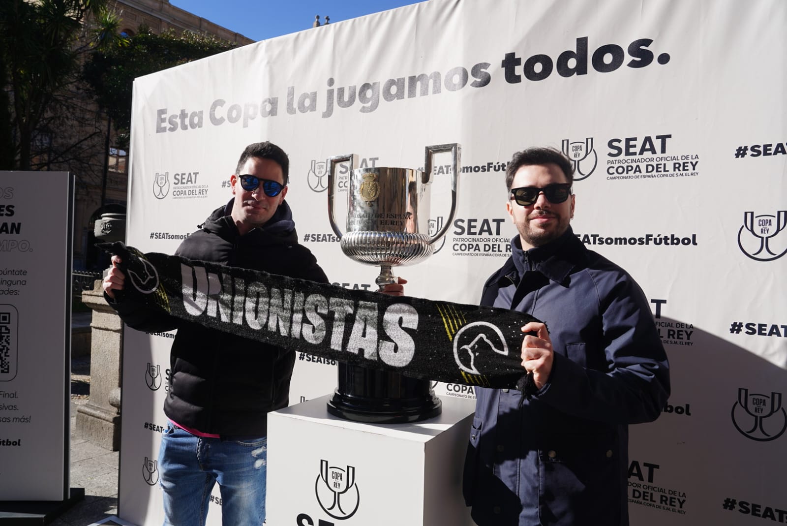 La Copa del Rey, en la Plaza de los Bandos