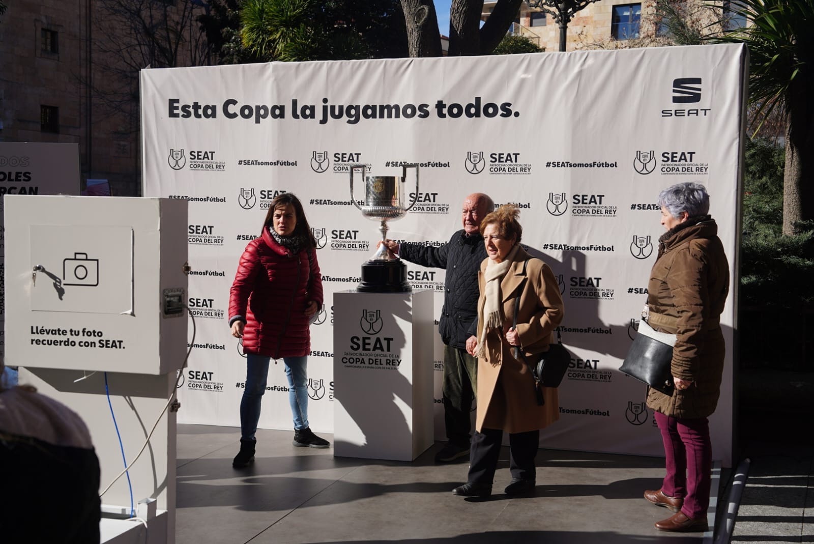 La Copa del Rey, en la Plaza de los Bandos