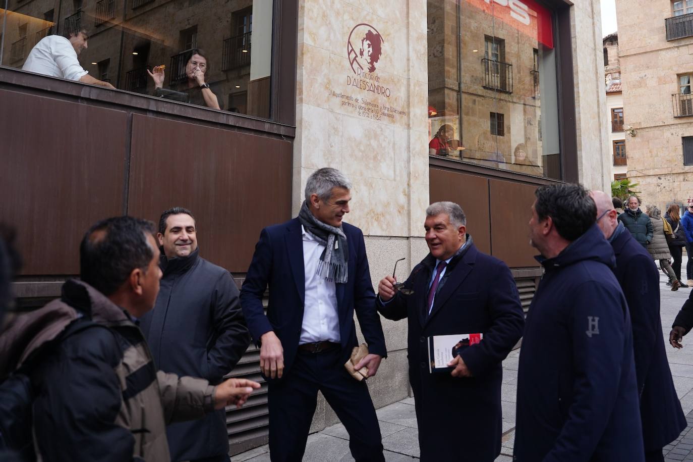 Laporta y Pescador presidieron la comida de directivas