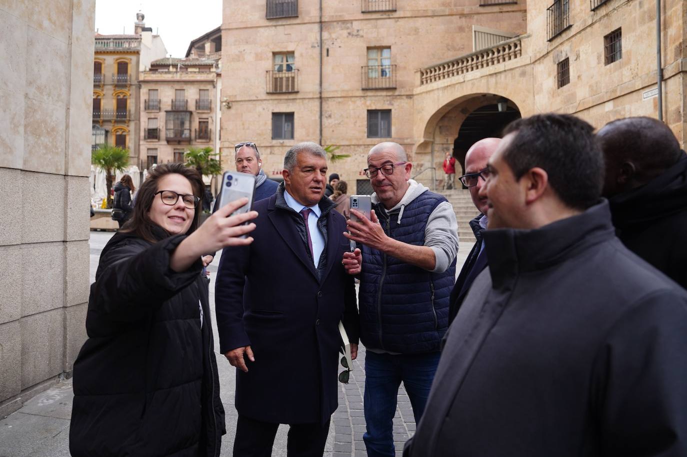 Laporta y Pescador presidieron la comida de directivas