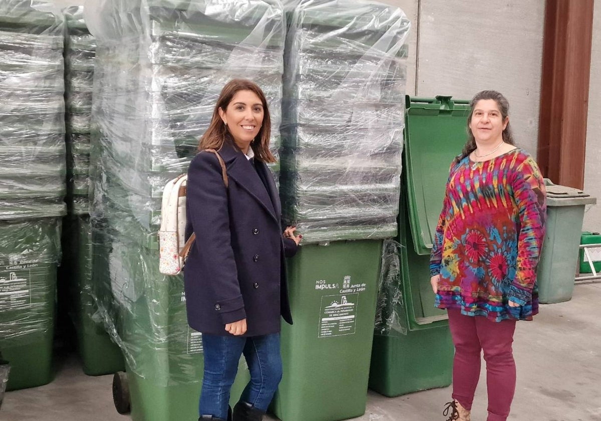 Eva López, presidenta de la Mancomunidad Comarca de Peñaranda.