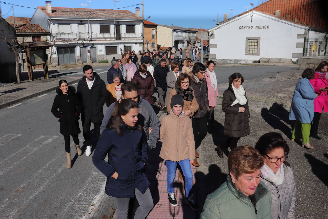 Peromingo no falta a su cita con la fiesta de San Antón