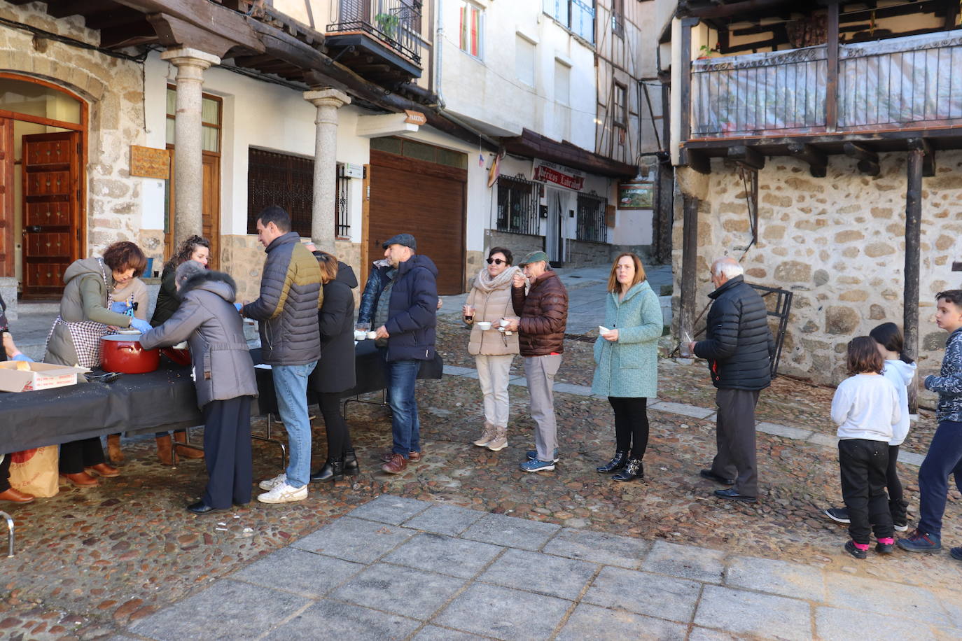 Sabores matanceros para despedir un animado fin de semana en San Esteban de la Sierra