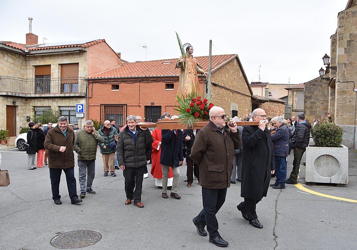 Cabrerizos rinde honores a San Vicente en su último día festivo