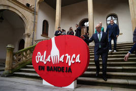 Javier Iglesias presenta la participación de miembros del Club de Salamanca en Bandeja en Madrid Fusión