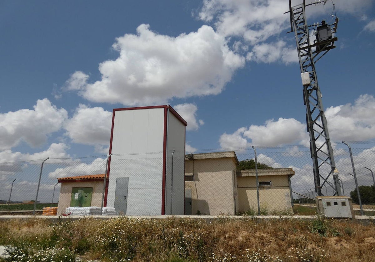 Depósito de agua de Cantalpino.