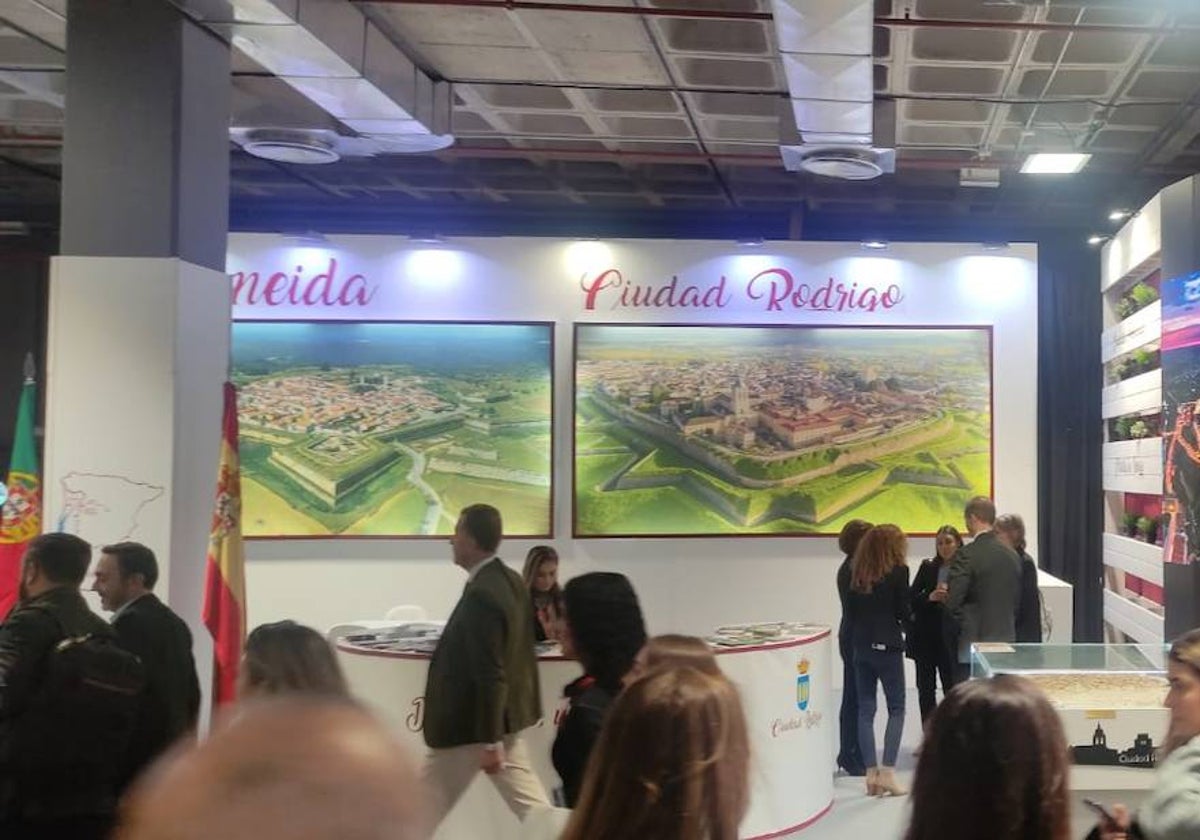 Espacio expositivo de Ciudad Rodrigo-Almeida en Fitur Madrid.