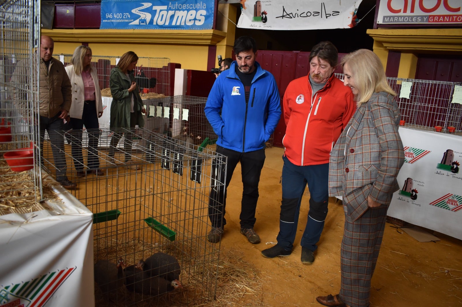 La Feria Avícola de Alba de Tormes reúne a 1.050 animales hasta el domingo