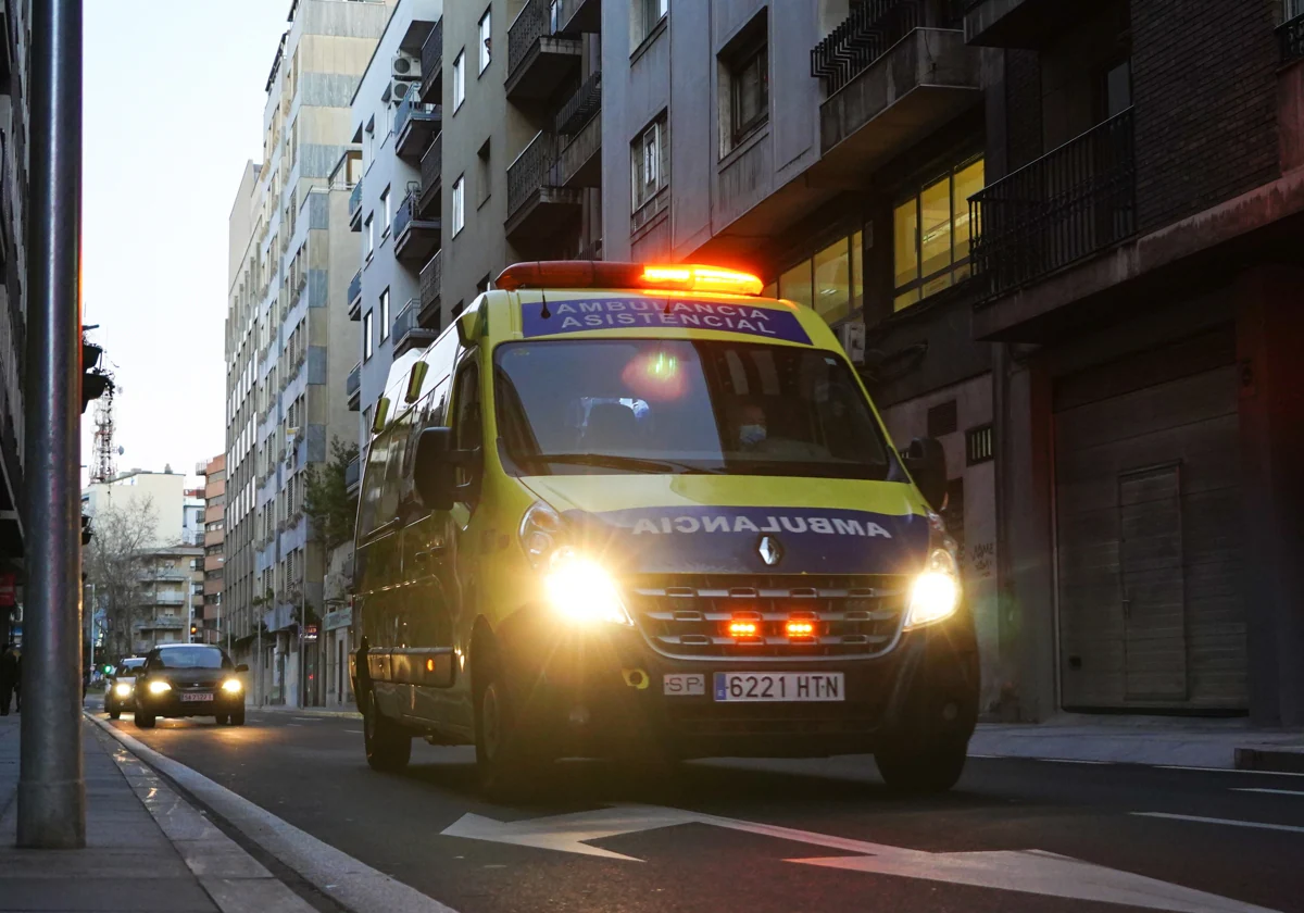 Una ambulancia de Emergencias Sanitarias.