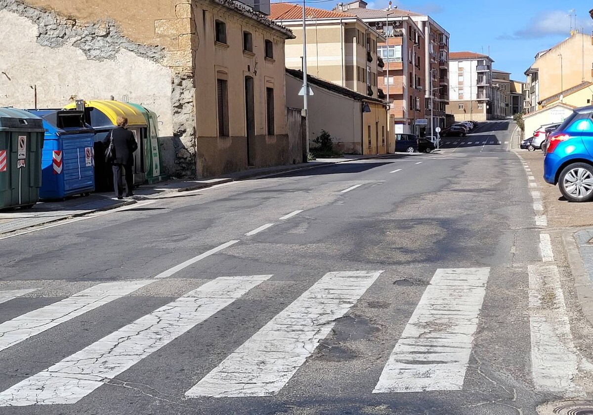 Avenida de Béjar, una de las calles en las que ocurrieron los hechos.