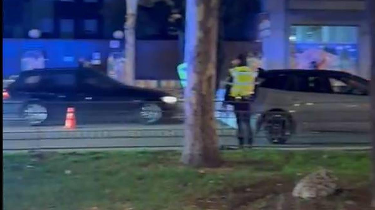 Un control de alcoholemia provoca un gran atasco durante media hora en el paseo de Carmelitas