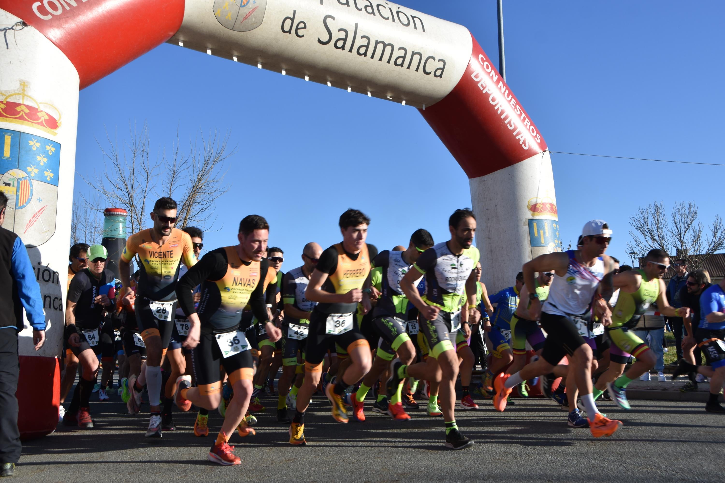 Alejandro Rodríguez se lleva el IV Duatlón de Villamayor