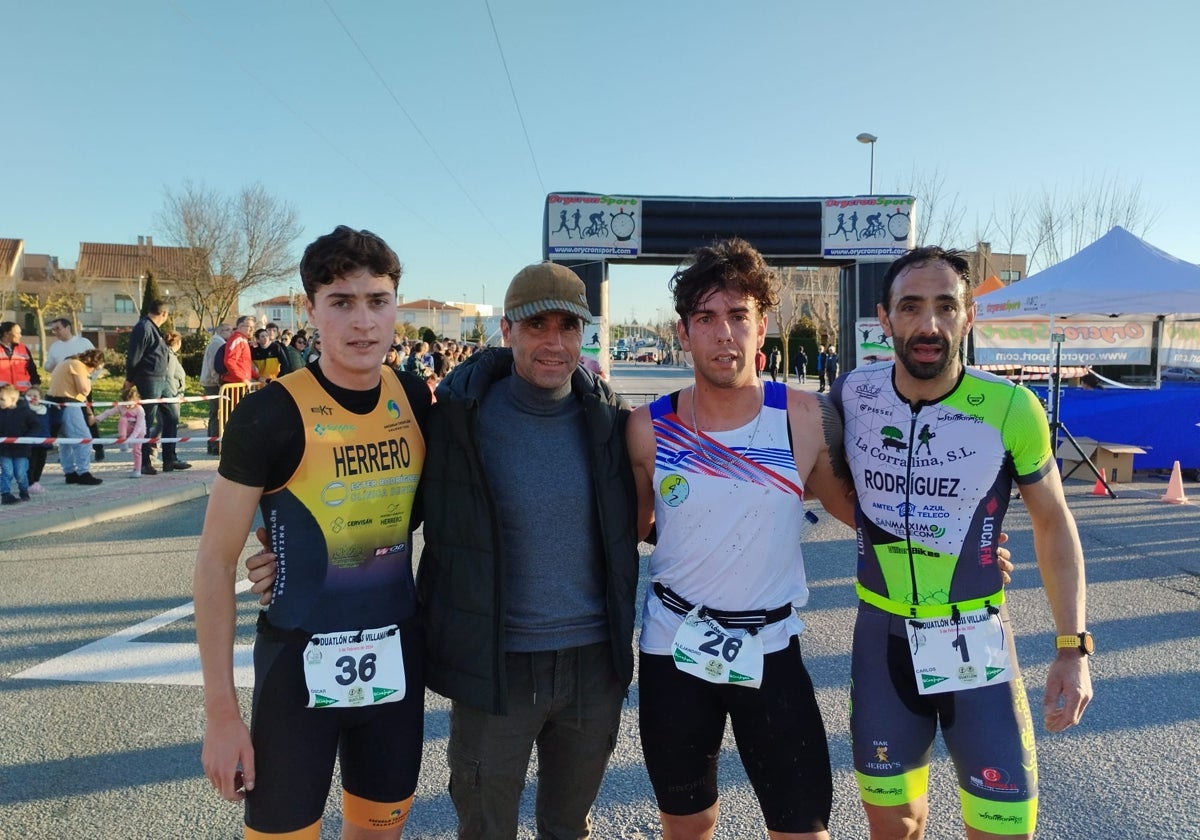 Alejandro Rodríguez se lleva el IV Duatlón de Villamayor