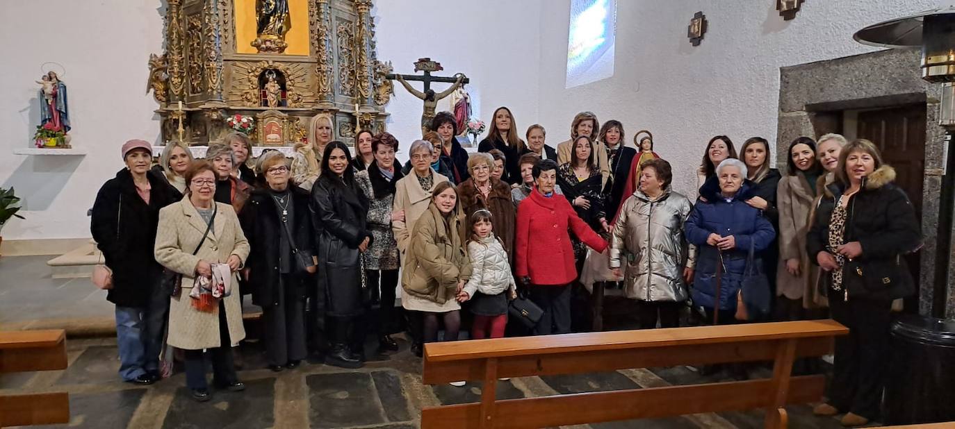 Aldeavieja de Tormes cumple con la tradición y celebra la festividad de Santa Águeda