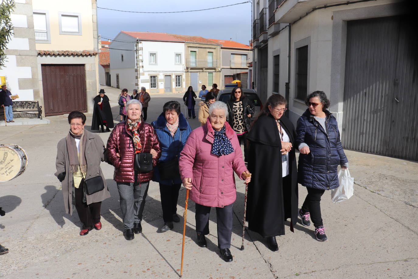 Día de águedas y celebración en Santibáñez de Béjar