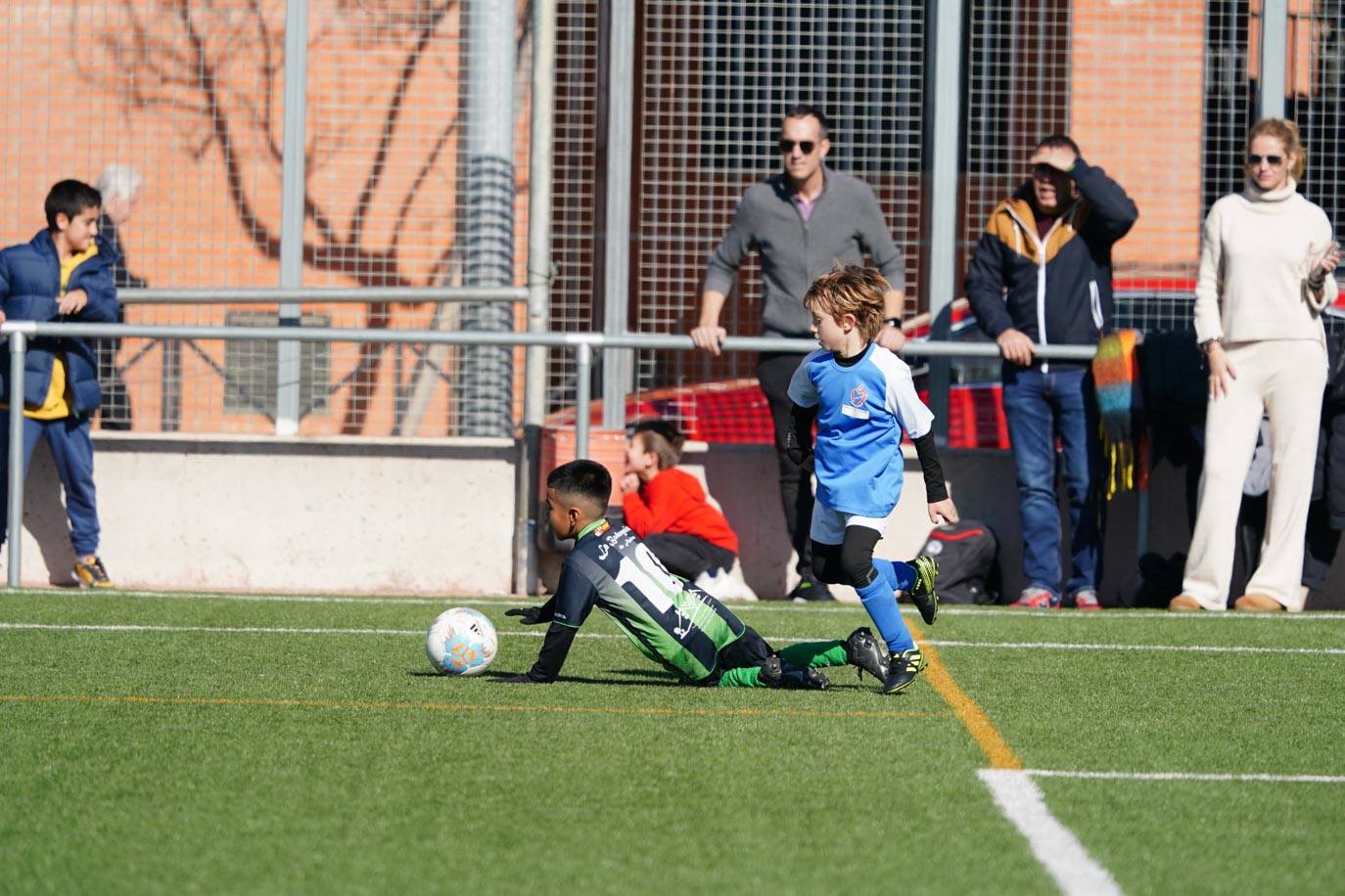 Las mejores imágenes de la jornada 14 del fútbol base en Salamanca