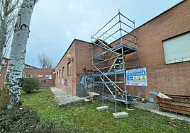 Comienzan las obras en el centro de salud de Peñaranda de Bracamonte.