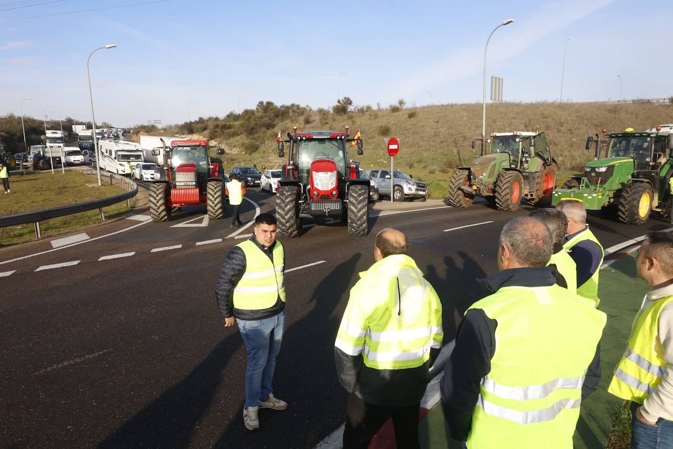 Las protestas de los agricultores y ganaderos por las calles de Salamanca, en imágenes