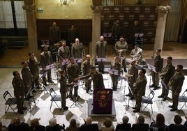 Concierto de la Banda del Regimiento de Ingenieros, una de las participantes.